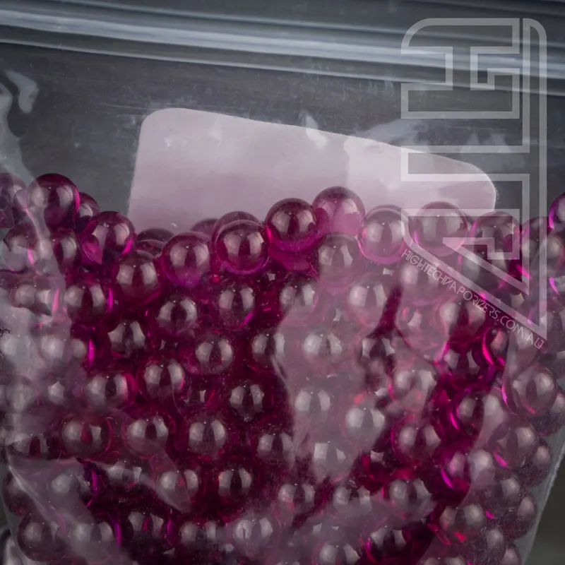 3mm Glass Rubies X 100