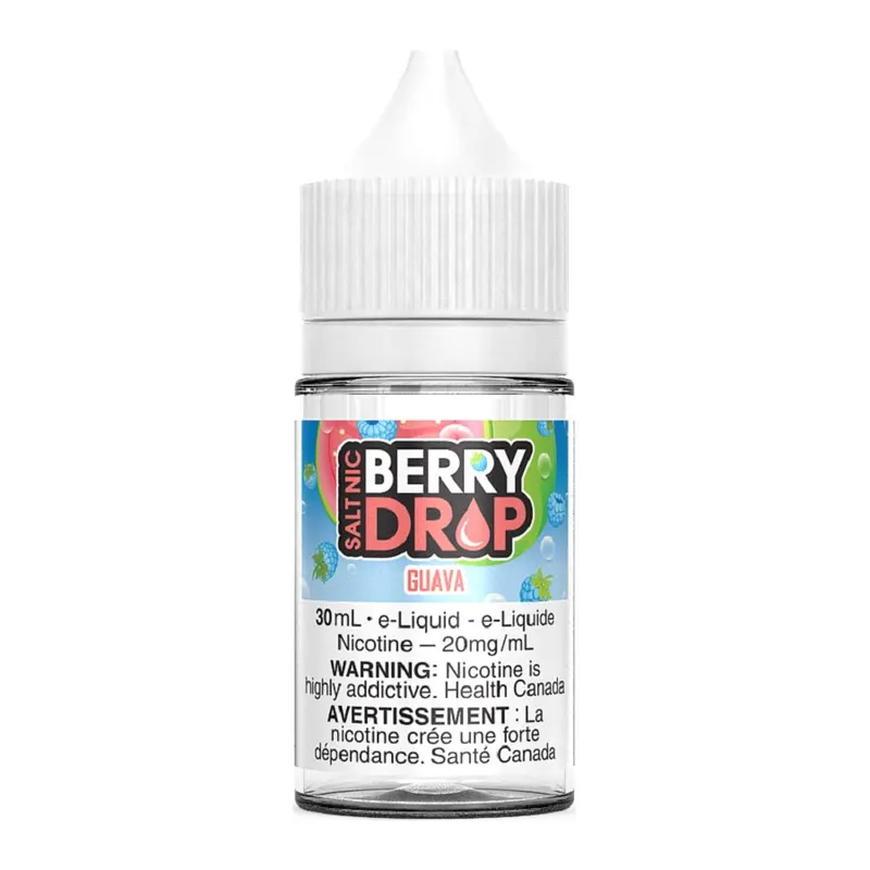 Berry Drop Salt Nic E-Liquid – Guava 30ml