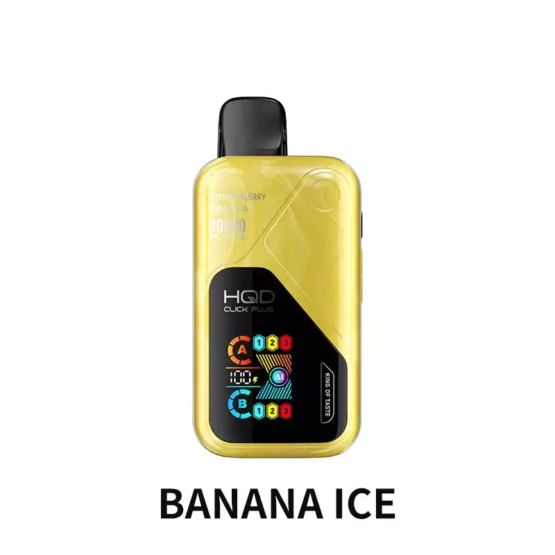 HQD Click Plus 30000 – Banana Ice