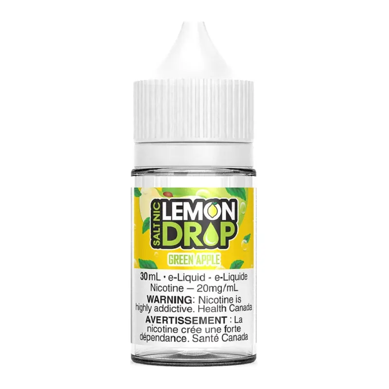 Lemon Drop Salt E-Liquid – Green Apple 30ml