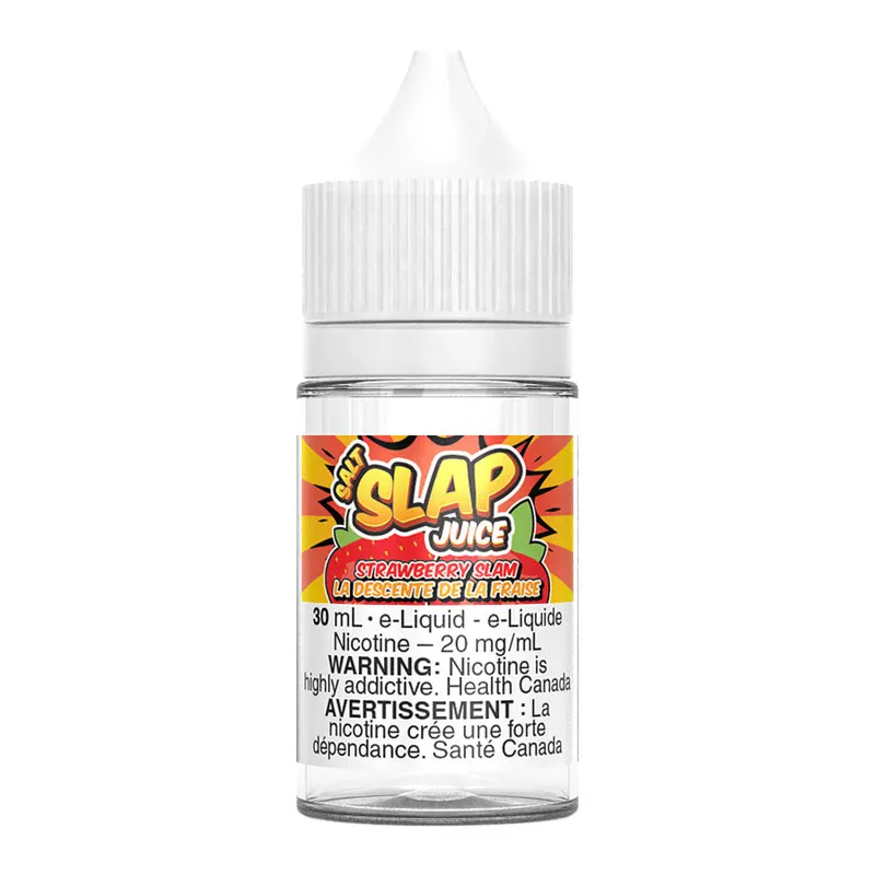 Slap Juice Salt Nic E-liquid – Strawberry Slam 30ml